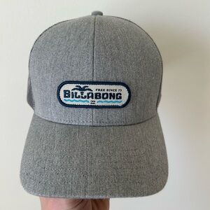Billabong Heather Gray Logo Cap